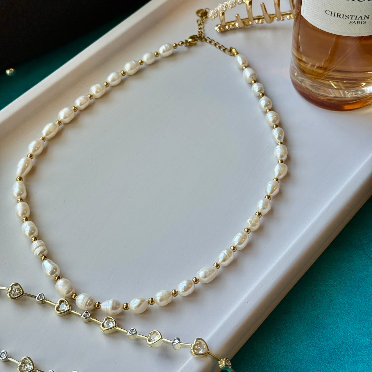 Audrey Pearl Necklace